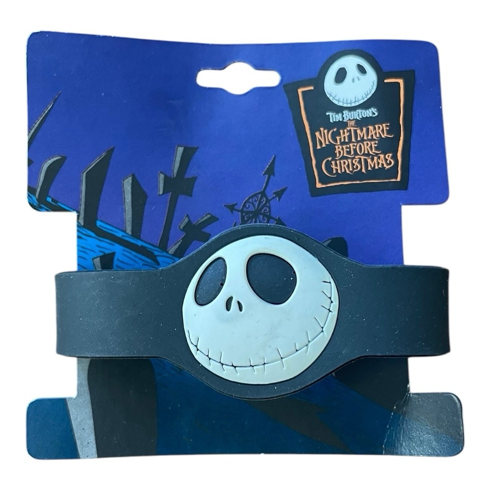 Disney Nightmare Before Christmas Jack Silicone Bracelet